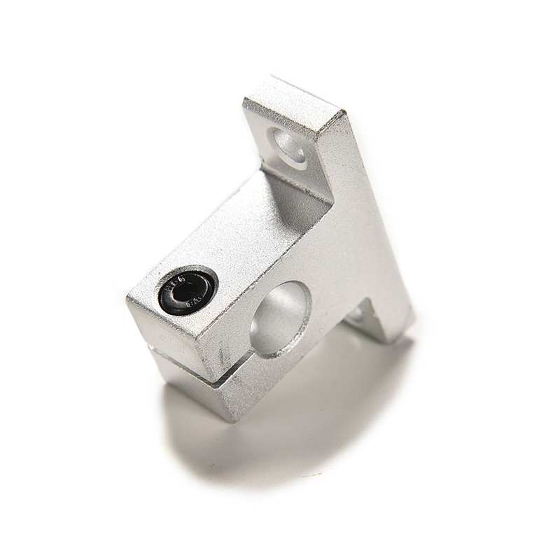 Oderous 2 cái giá đỡ trục thanh ray tuyến tính bằng nhôm cnc chịu lực 10mm sk10