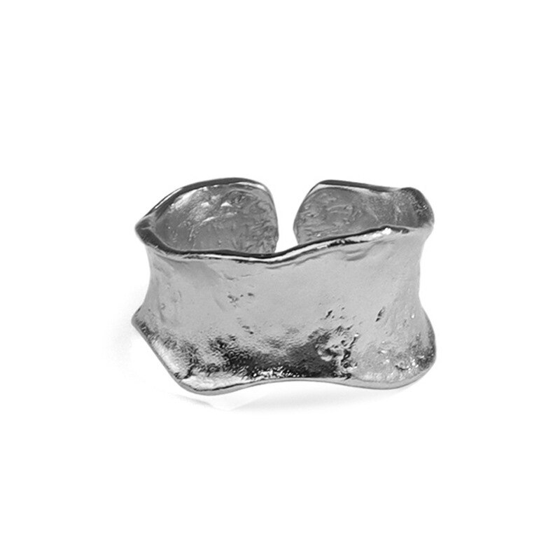 Bilandi Fashion Jewelry Finger Rings Hot Sale Simply Design Geometric Open Metallic Rings For Women Girl Party Gift