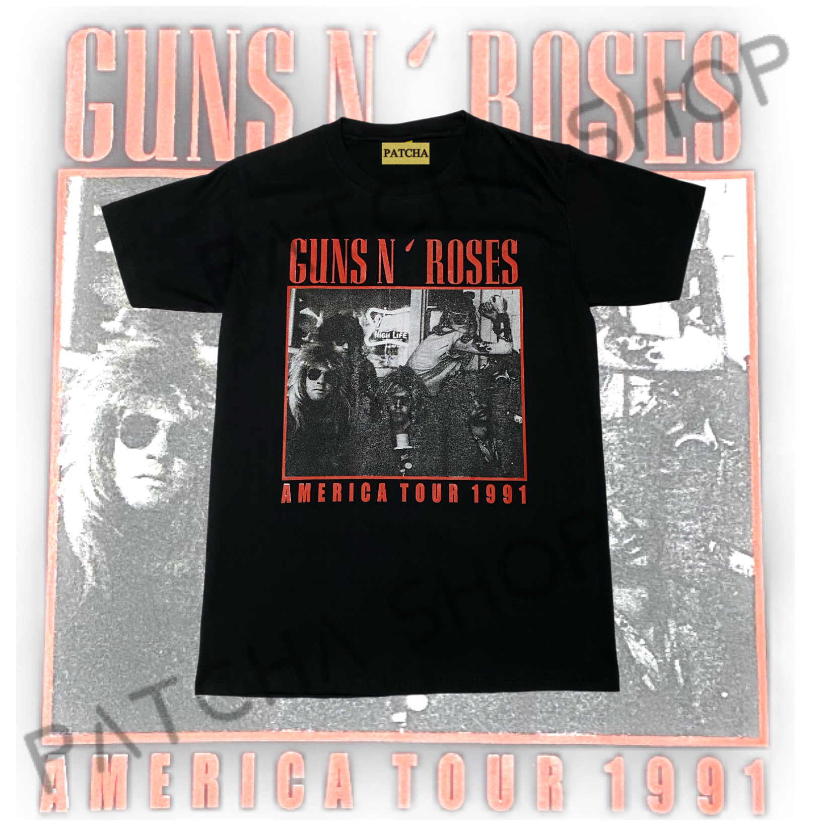 เสื้อวง GUNS N