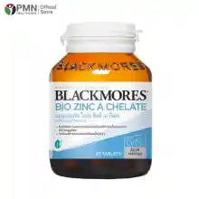 ภาพขนาดย่อของภาพหน้าปกสินค้าBlackmores Bio Zinc A Chelate 90 เม็ด แบลคมอร์ส ไบโอ ซิงค์ เอ คีเลต จากร้าน pmn healthcare บน Lazada