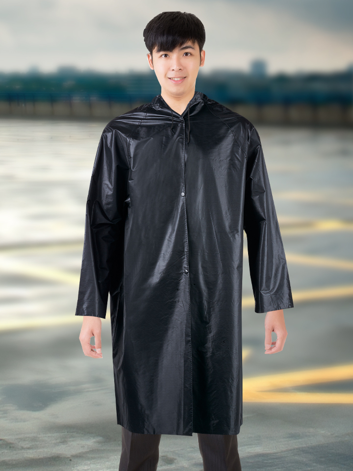 เสื้อกันฝนตัวยาว สำหรับสวมใส่เพื่อป้องกันฝน น้ำ และความชื้น