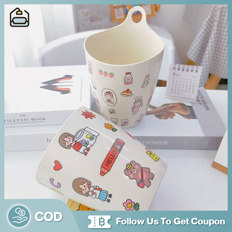IFS Thùng rác để bàn mini Hộp đựng rác THÙNG RÁC TREO Hộp đựng đồ văn phòng tại nhà Thùng rác phòng khách Hộp đựng bút để bàn