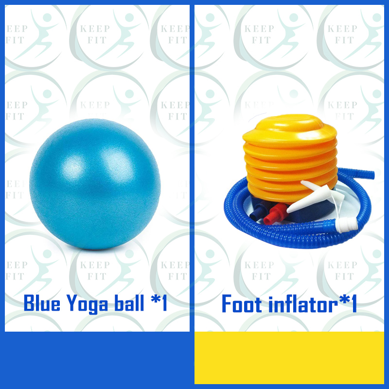 KEEP FIT บอลโยคะ ลูกบอลโยคะ Yoga ball ลูกบอลฟิตเนส ขนาด 25 CM ออกกำลังกายหน้าท้อง สำหรับ การออกกำลังกาย