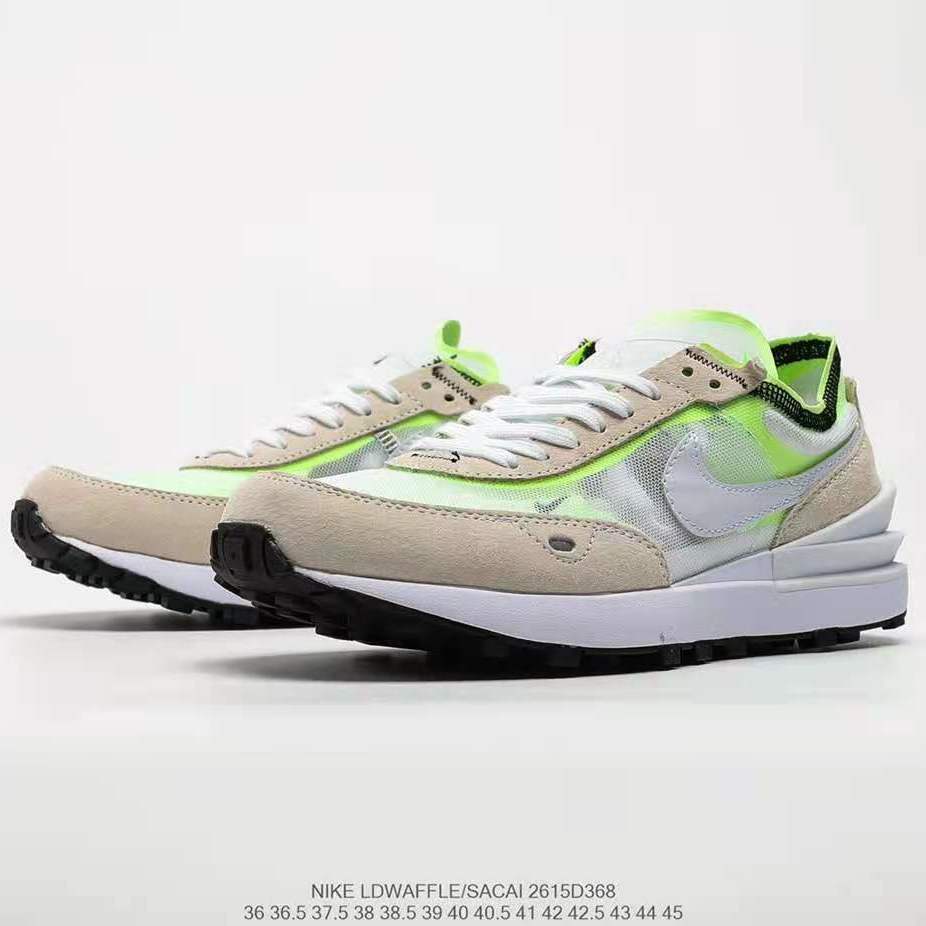 Nikeฤดูร้อนใหม่Waffle Oneเล็กไปหน่อยSacaiวาฟเฟิลรองเท้าผู้ชายรองเท้าผู้หญิงรองเท้าวิ่งระบายอากาศรองเท้ากีฬา