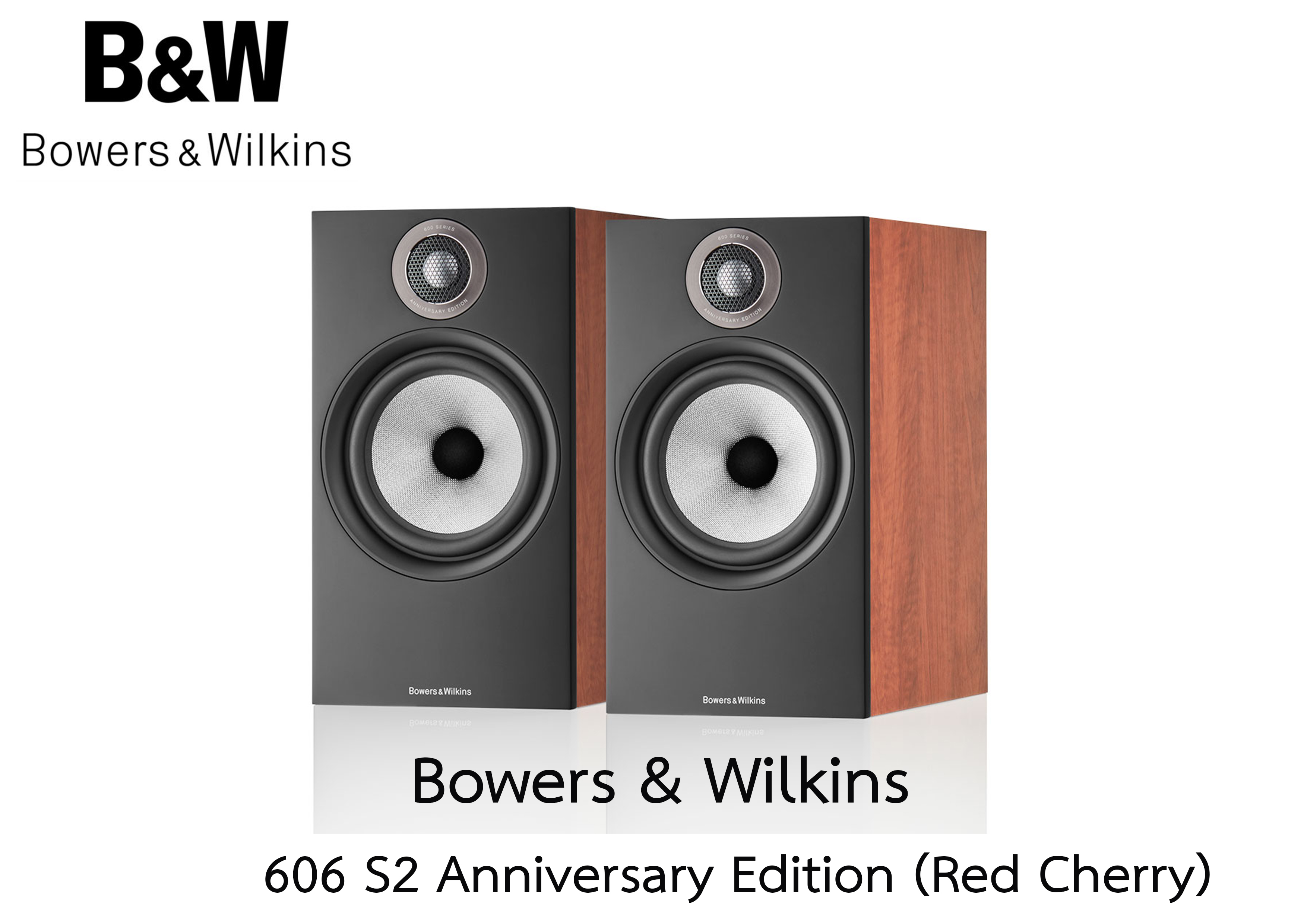 Bowers & Wilkins 606 S2 ANNIVERSARY EDITION Bookshelf Speakers
