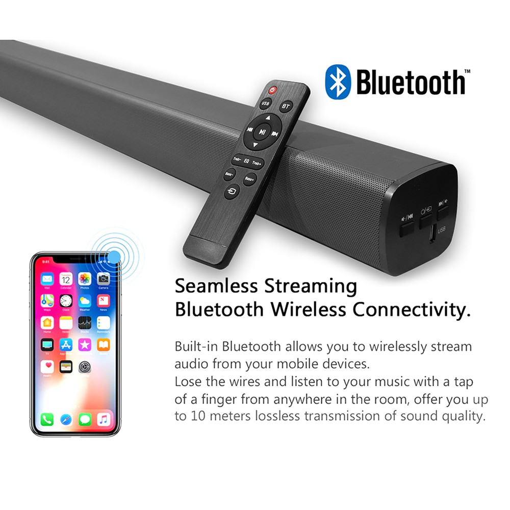 hmovie soundbar 120w