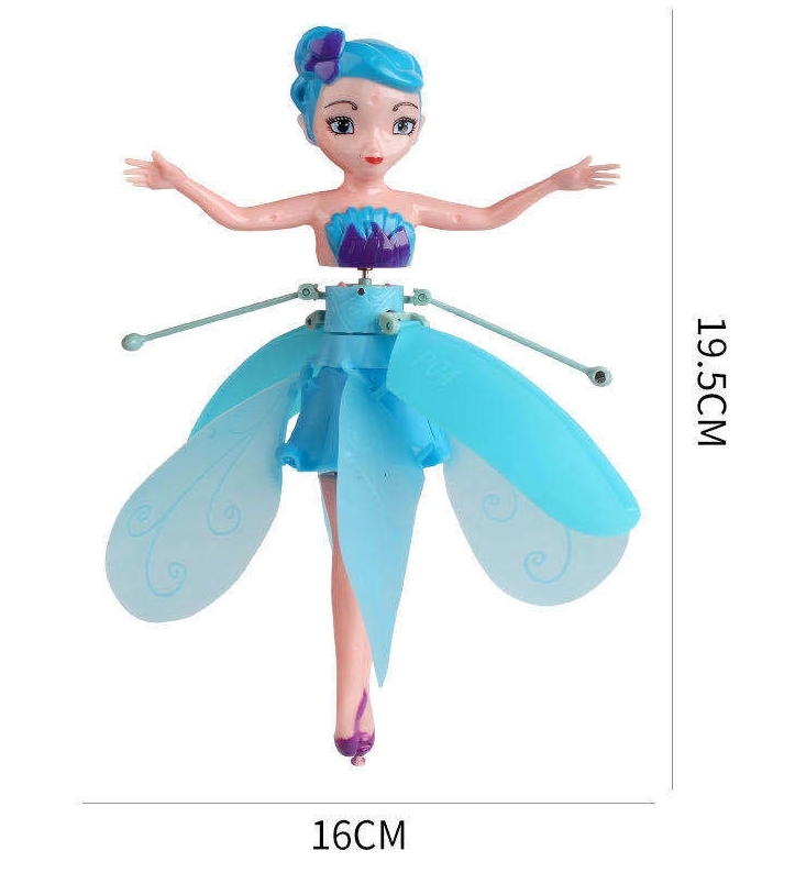 นางฟ้าบินได้ Flying fairy ของเล่น ของขวัญสำหรับเด็กผู้หญิง อินฟราเรดการควบคุมการเหนี่ยวนำอิเล็กทรอนิกส์ Flying Angel Baby Princess toy (พร้อมส่งจากไทย)