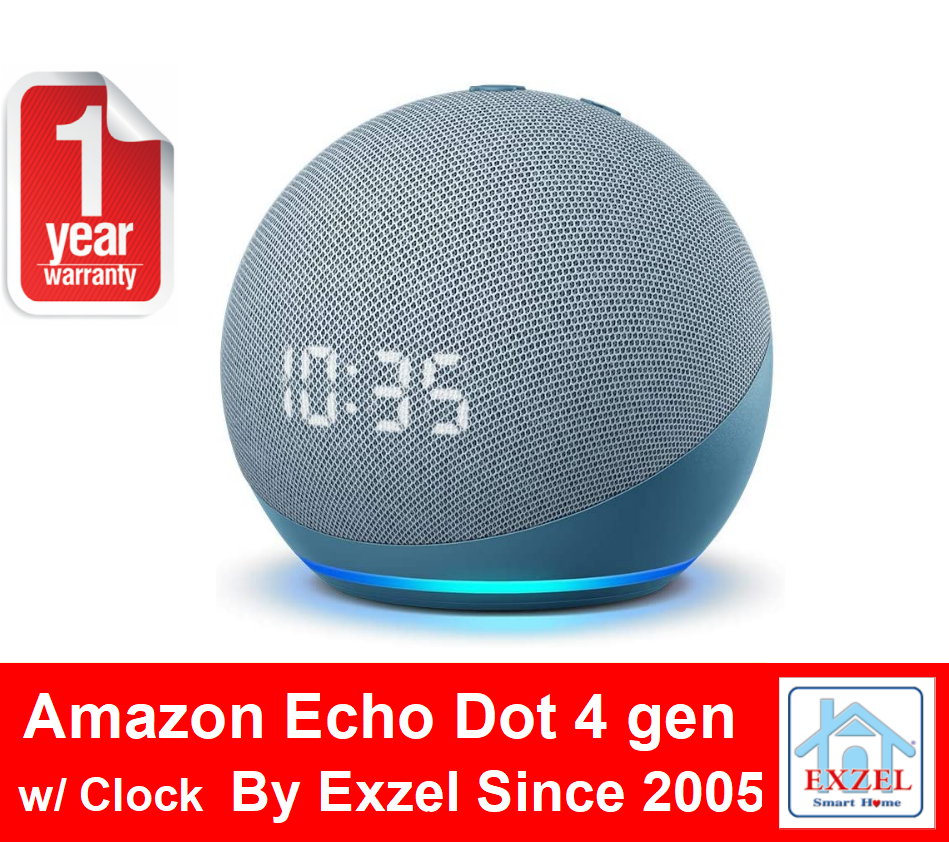 Echo Dot 4 (4th Gen) - Amazon Alexa Voice Assistant ลำโพงอัจฉริยะ by Amazon