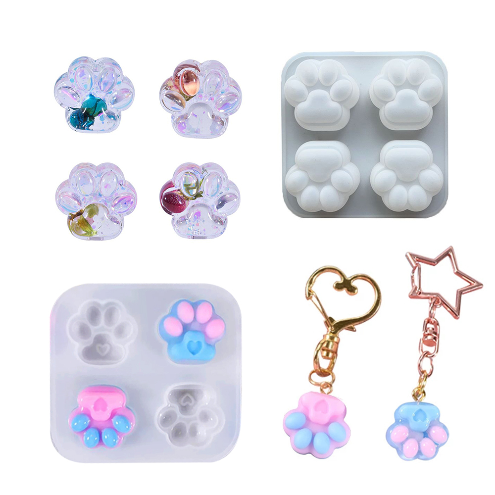 ซิลิโคนแม่พิมพ์รักแมวตีนเทียนทำชุด DIY พวงกุญแจเครื่องประดับสำหรับของขวัญวาเลนไทน์ช็อคโกแลตเค้กแม่พิมพ์หัตถกรรมทำอุปกรณ์ ราคา 844 บาท*ส่งฟรี