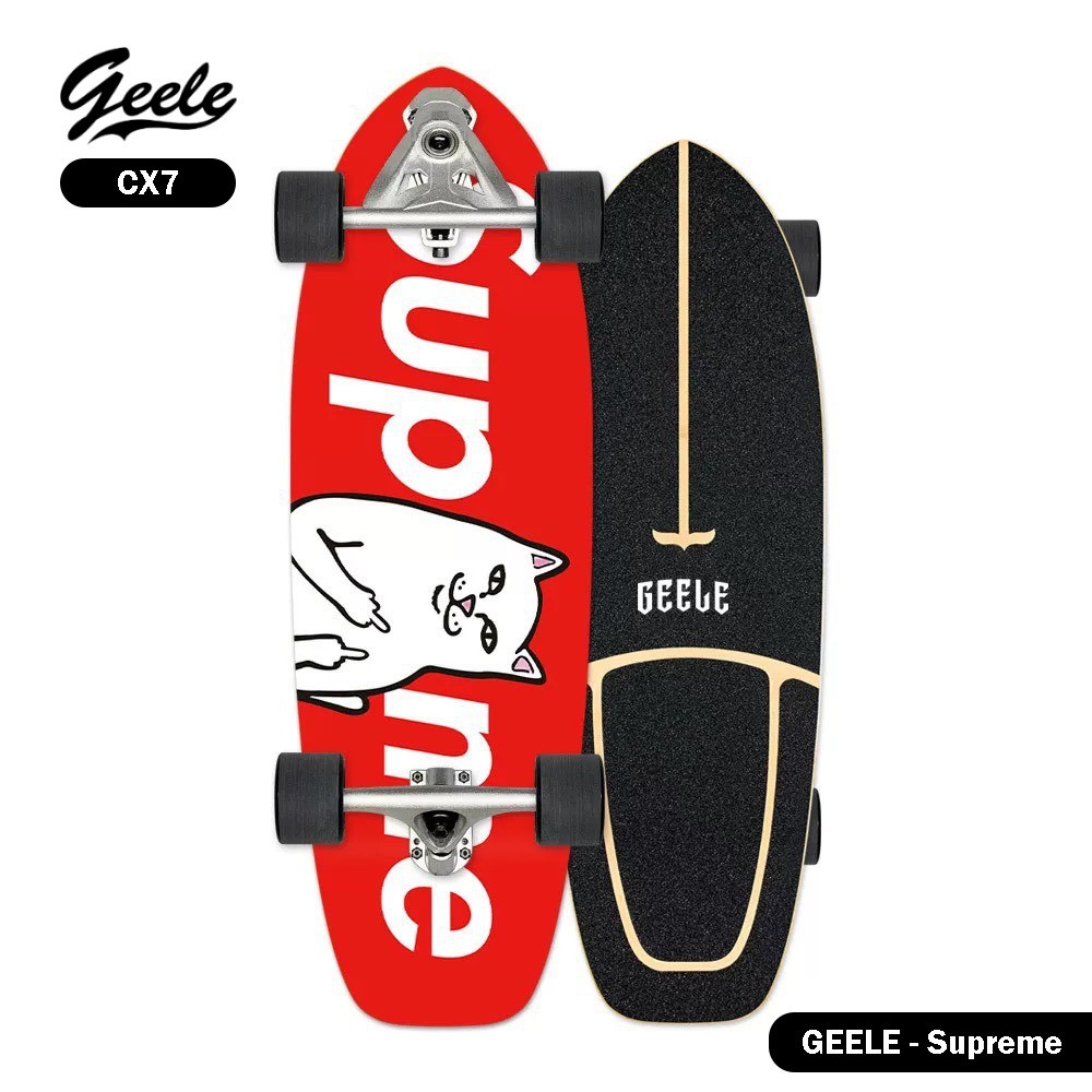 【พร้อมส่ง】Geele Surfskate CX7 surf skateboard เซิร์ฟสเก็ต สเก็ตบอร์ด Surfskate