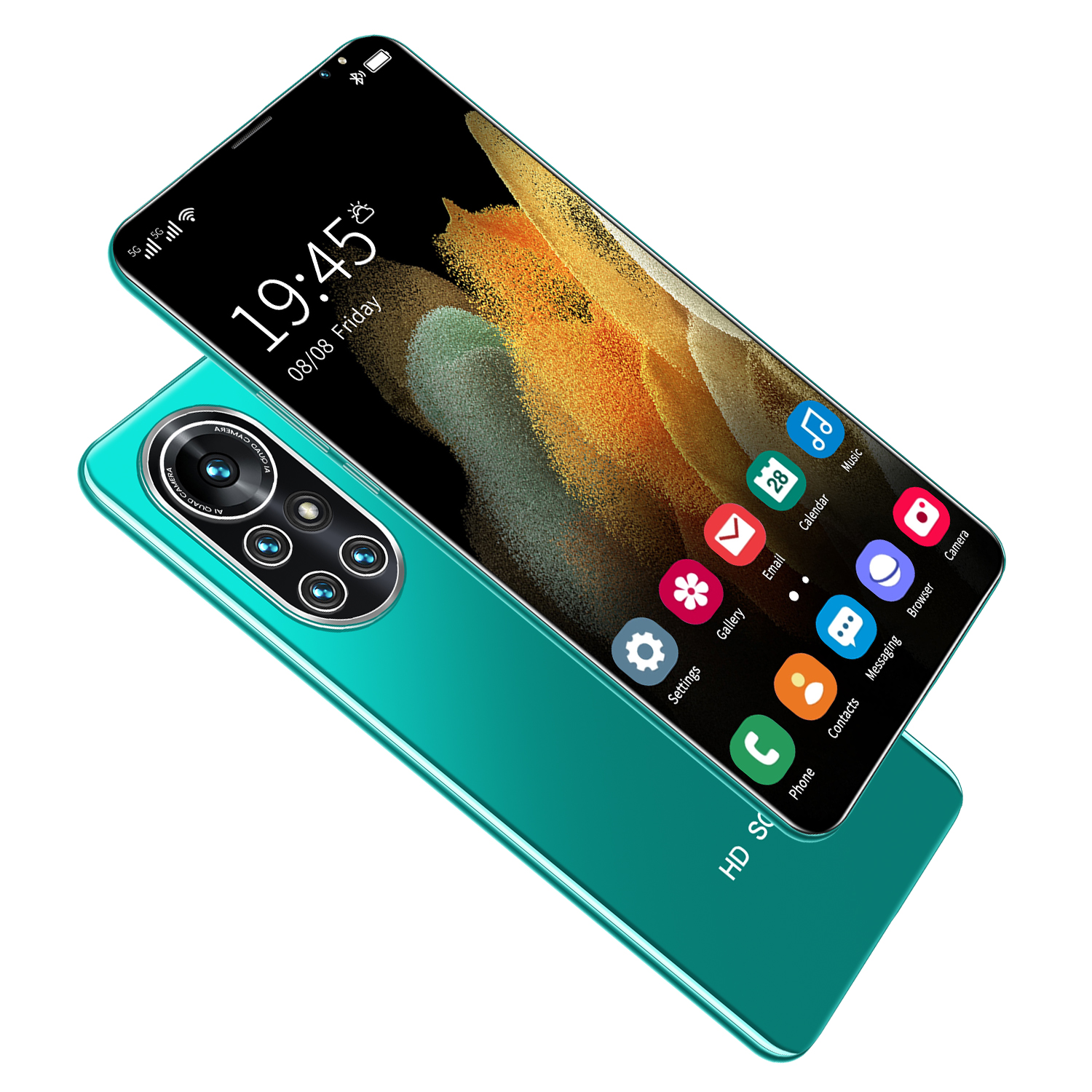 HAU WEI Nowa8 Pro  โทรศัพท์  6.3นิ้ว 12+512G โทรศัพท์มือถือ 5000mah มือถือราคาถูก Android10.0 smartphone full HD screen โทรศัพท์ราคาถูก 24MP+48MP รองรับแอปพลิเคชันธนาคาร