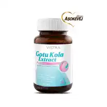 ภาพขนาดย่อของภาพหน้าปกสินค้าVistra Gotu Kola Extract Plus Zinc 30 Cap จากร้าน ASOKEVEJ บน Lazada