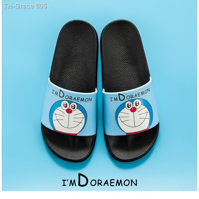 Doraemon  รองเท้ากันเหม็น รองเท้าแตะ รองเท้าลำลองใส่ได้ทั้งผู้หญิงและผู้ชาย(แนะนำให้ซื้อเพิ่ม1เบอร์)