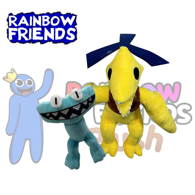 ROBLOX RAINBOW FRIENDS Soft Stuffed Doll- Short Plush Material For