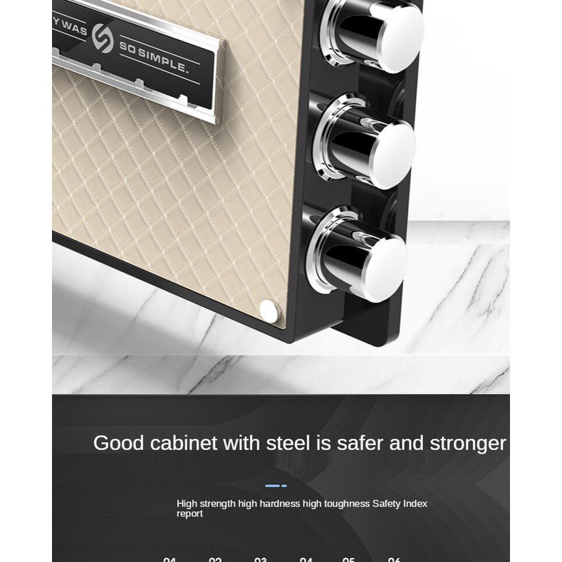 【In stock】Onyx safe household 25 36 fingerprint code safe small anti-theft wall entry wardrobe