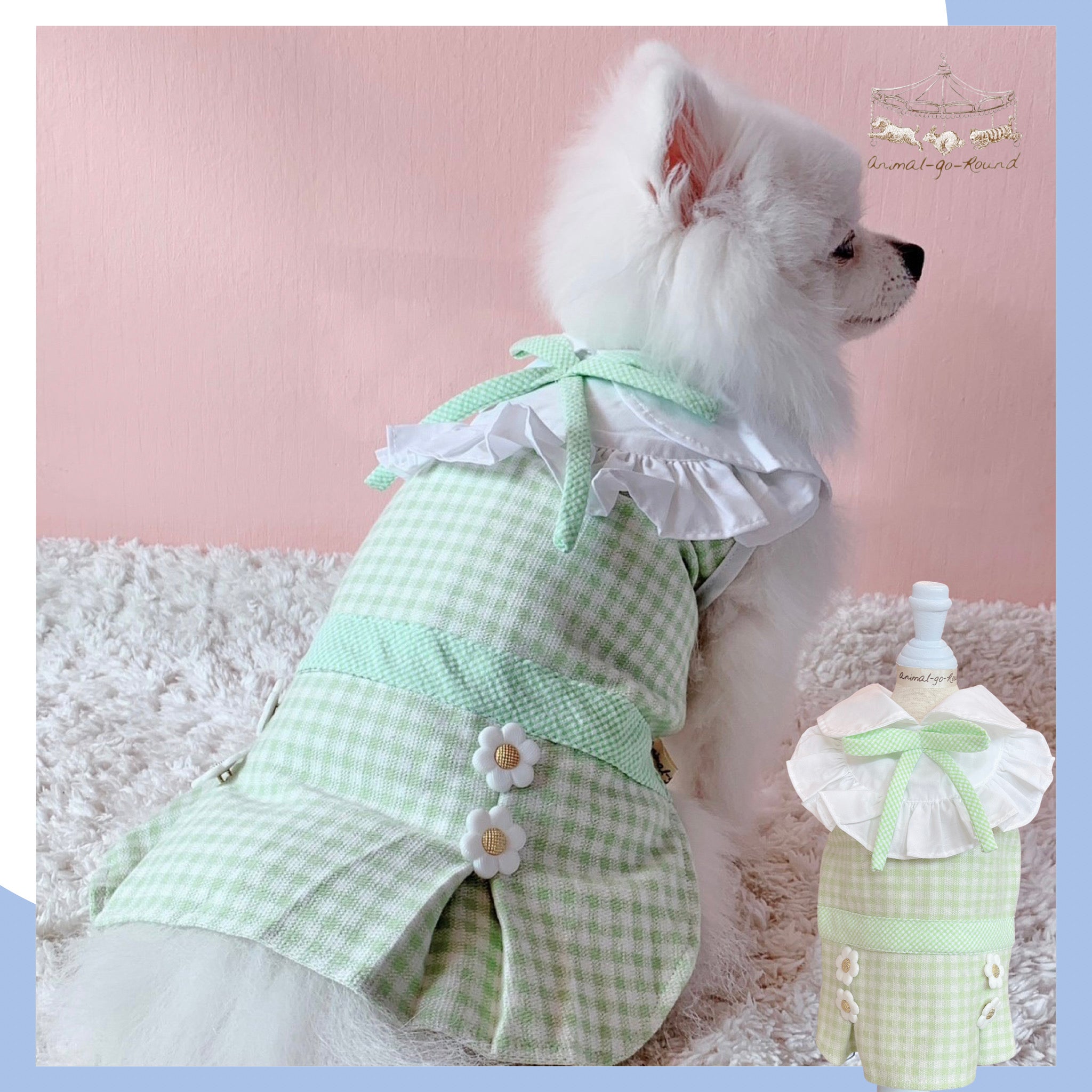 Animal-Go-Round เสื้อผ้าเครื่องแต่งกาย สัตว์เลี้ยง, หมา, แมว, สุนัข รุ่น Acacia Green ราคา 750 บาท*ส่งฟรี