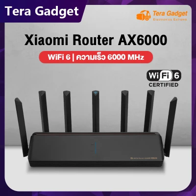 Xiaomi Mi AIoT Router AX3000 AX6000 WiFi 6 เราเตอร์ เราเตอร์อินเตอร์เน็ต เร้าเตอร์ไวไฟ เครื่องขยายสัญญาณ Wireless Router (3)