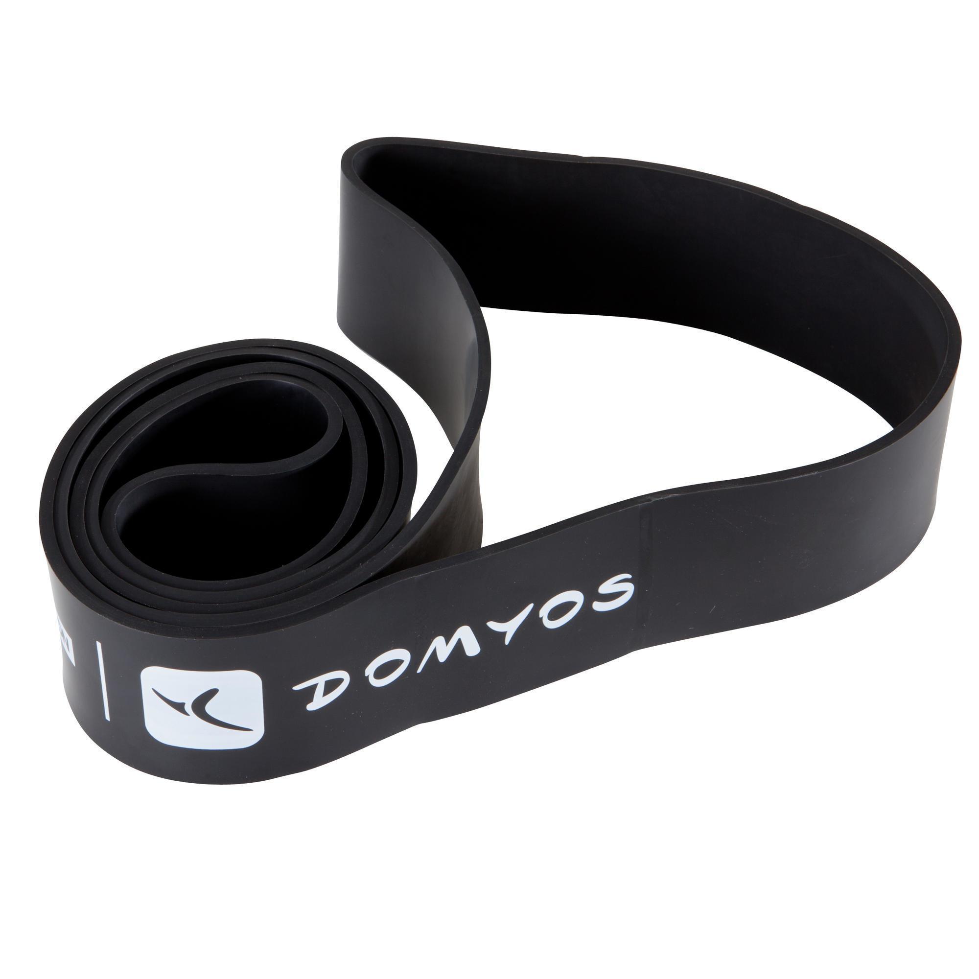 ยางยืดออกกำลังกาย DOMYOS แบบผสมผสาน ยางธรรมชาติ (NR) Yoga Exercise Cross-Training Elastic Training Band