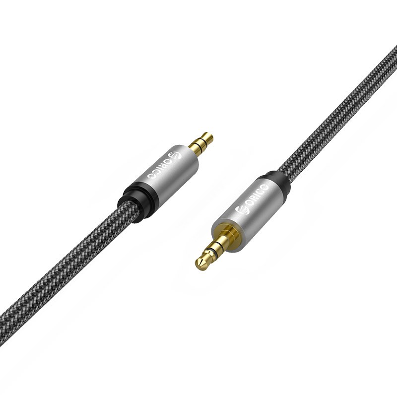 ❀  ORICO AM-M3 3.5mm M to M Audio Cable (AUX) โอริโก้ สายนำสัญญาณเสียง สายเคเบิ้ลออดิโอ้ AUX 3.5mm Black