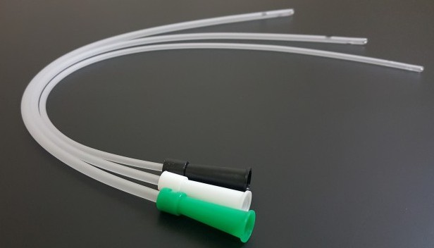 สายสวนปัสสาวะ ชนิดใช้แล้วทิ้งUrine catheter /Nelatone tube  เบอร์ 6 8 10 12 14 16  จำนวน 1 แพ็ค 50 เส้น ที่สวนปัสสาวะ แบบปลอดเชื้อ