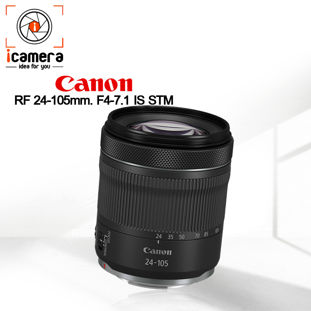 Canon Lens RF 24-105 mm F4-7.1 IS STM [ For EOS R, RP ] - รับประกันร้าน i camera 1ปี