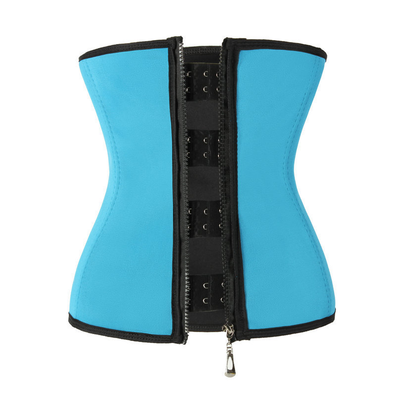 Court garment yoga adjustable belly in three rows button zipper of model body underwear with belt movement of corsets