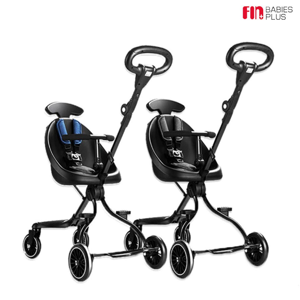 FIN รถเข็น เด็กแบบพกพาปรับได้ 2 ทิศทาง THE V1 Stroller V1Plus หนักเพียง 5.2 กิโล ขึ้นเครื่องได้ รับประกันศูนย์ 1 ปี