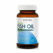 ภาพขนาดย่อของภาพหน้าปกสินค้าVistra Salmon Fish Oil 1000mg (100 caps) จากร้าน B-FIT & WELL บน Lazada