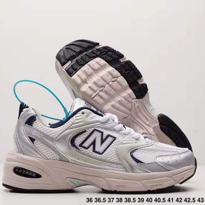 NEW BALANCEฤดูร้อนNBนิวบาลานซ์ MR530ชายและหญิงรองเท้าเก่าตาข่ายระบายอากาศรองเท้าวิ่งรองเท้ากีฬาลำลอง