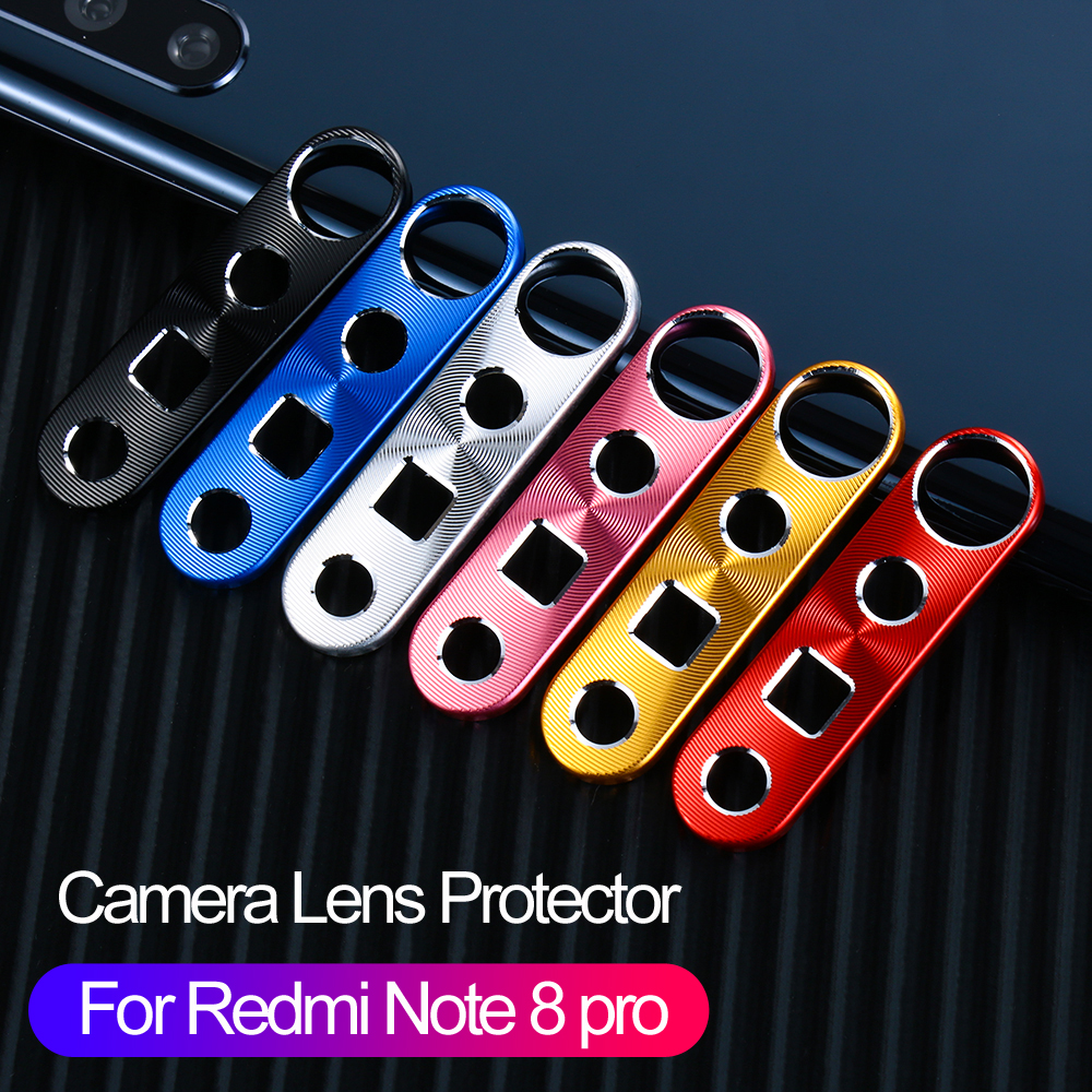 SIKONG New Aluminum alloy Case Shell Metal Ring Protective Cover Camera Lens Protector Tempered Glass