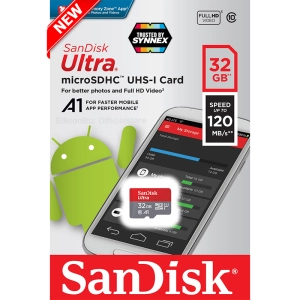 ภาพหน้าปกสินค้าSandisk Ultra microSDHC Class10 A1 32GB อ่าน 120MB/s (SDSQUA4-032G-GN6MN) Memory เมมโมรี่การ์ด การ์ด แท็บเล็ต โทรศัพท์ สมาร์ทโฟน ที่เกี่ยวข้อง
