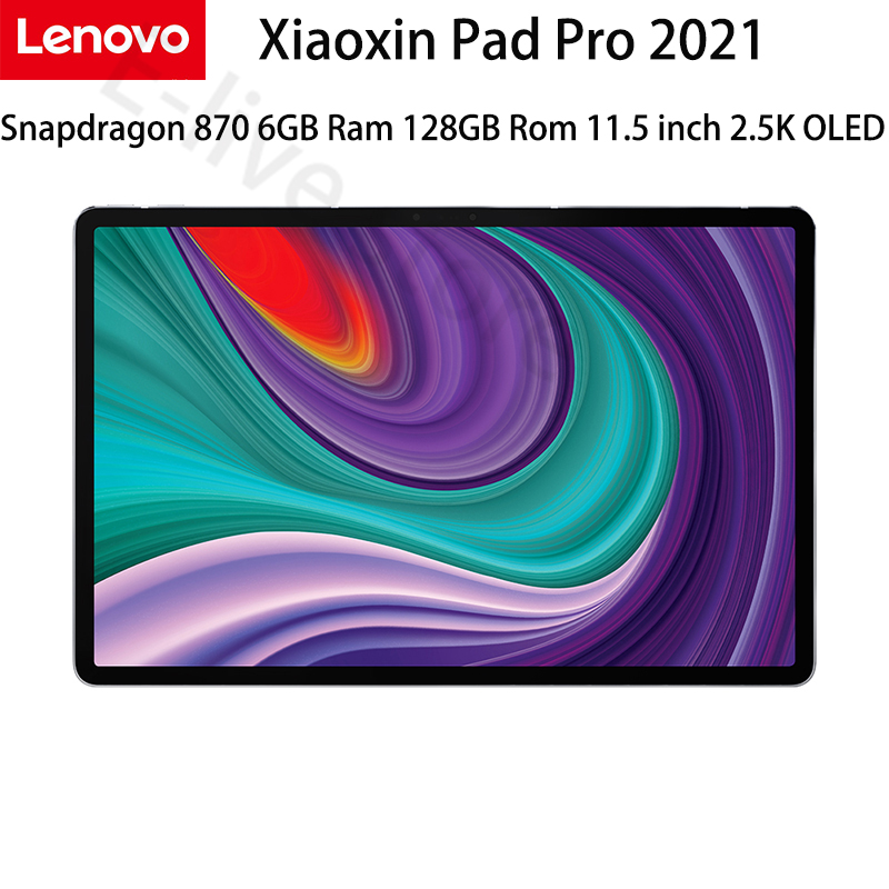 Lenovo xiaoxin Pad Pro 2021 snapdragon 870 Octa-Core 6GB Ram 128GB Rom 11.5inch 2.5K OLED Android 11 WIFI 6