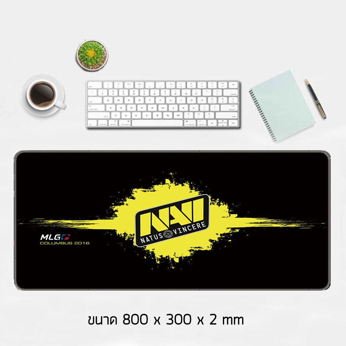 แผ่นรองเมาส์ gaming mousepad แผ่นรองเมาส์ใหญ่ แผ่นรองเมาส์ขนาดใหญ่ แผ่นรองคีย์บอร์ด แผ่นรองเม้าส์ แผ่นรองเม้าส์สปีด สำหรับเล่นเกมส์ / D-PHONE