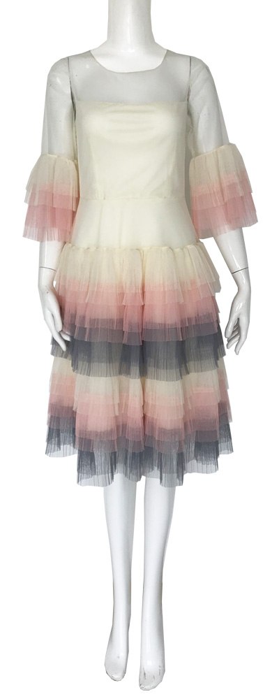 Jousse Multi Color Layered Party Dress (JQ1OLP) ราคา 2,992 บาท*ส่งฟรี