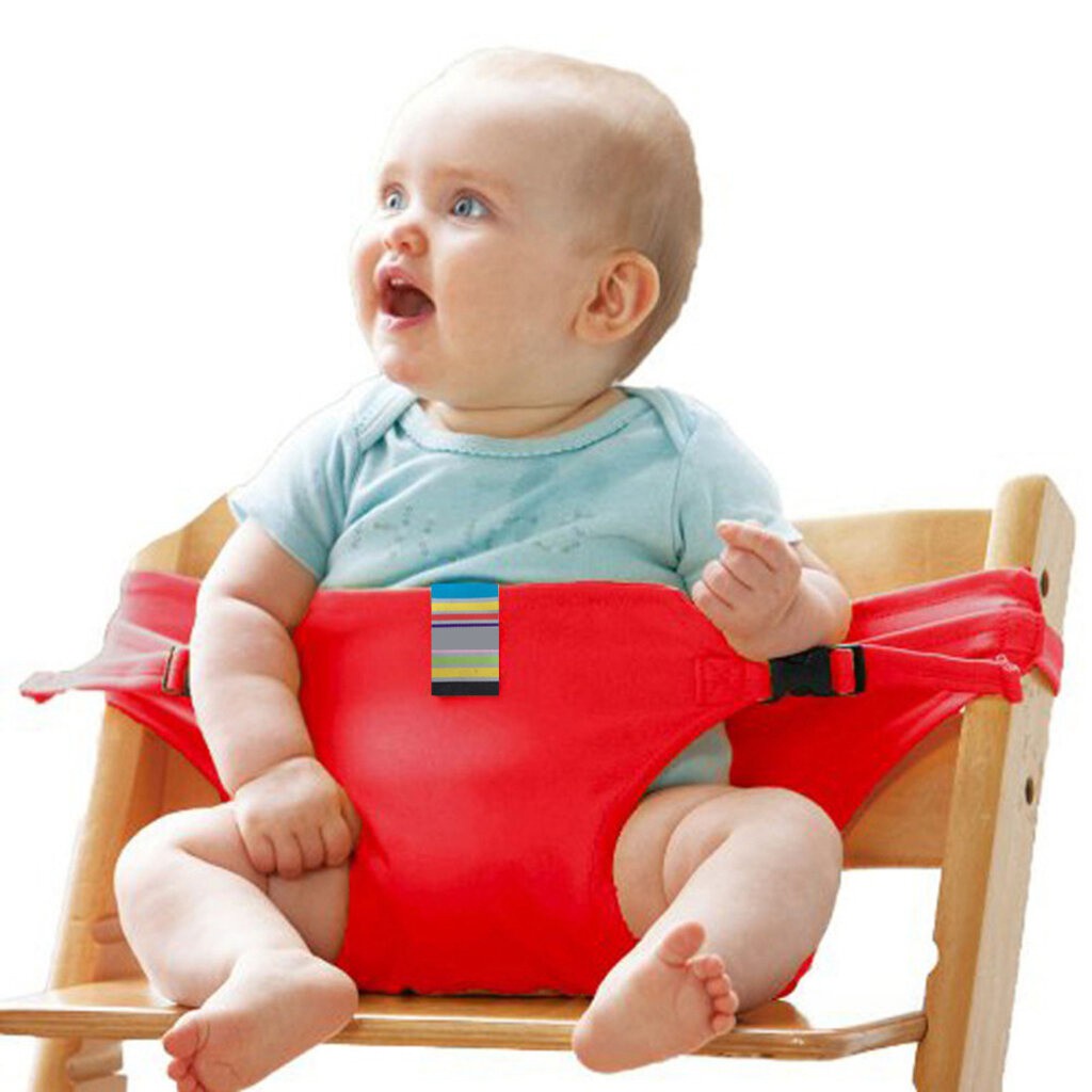 เก้าอี้เด็กพกพาได้ ที่นั่งเด็ก 2 in 1 เก้าอี้กินข้าวเด็ก 6-36 เดือน สวมติดเก้าอี้