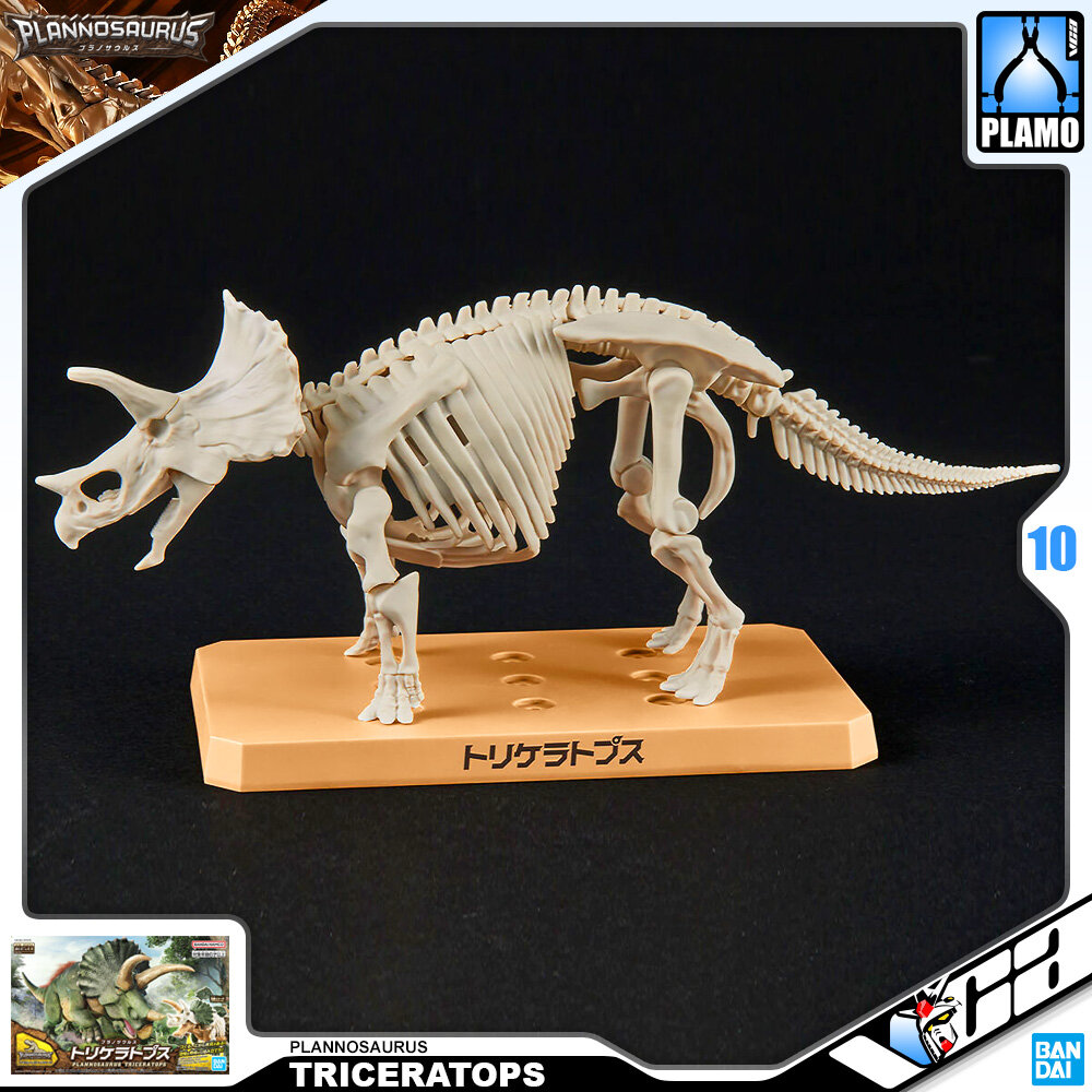 Bandai Plannosaurus Plamo Series TRICERATOPS