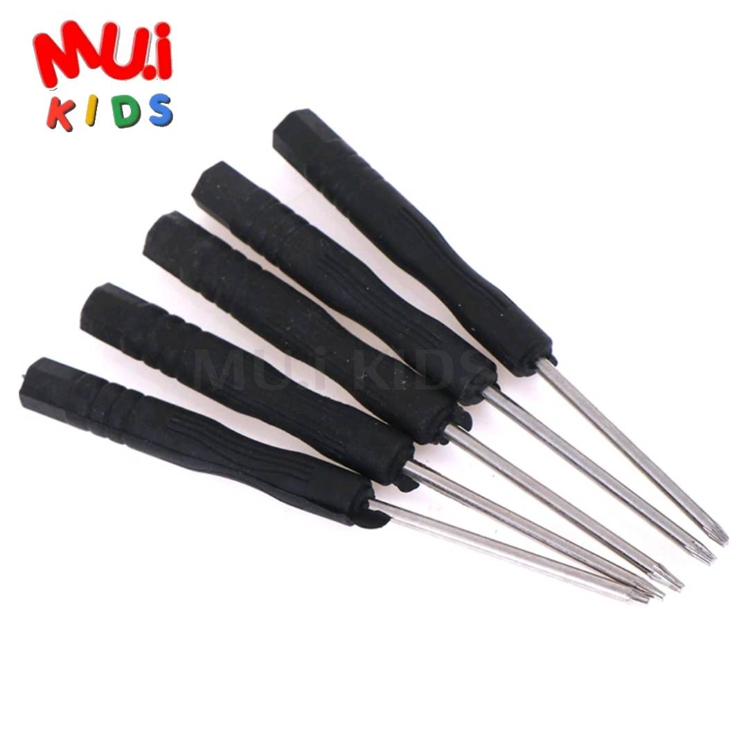 muikids 2ชิ้น ชุดไขควงเล็ก ไขควงปากแบน ปากแฉก ไขควงเล็ก