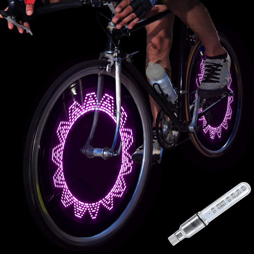 Moumu A08 xe đạp leo núi phụ kiện xe đạp LED trang trí đèn đạp xe không
