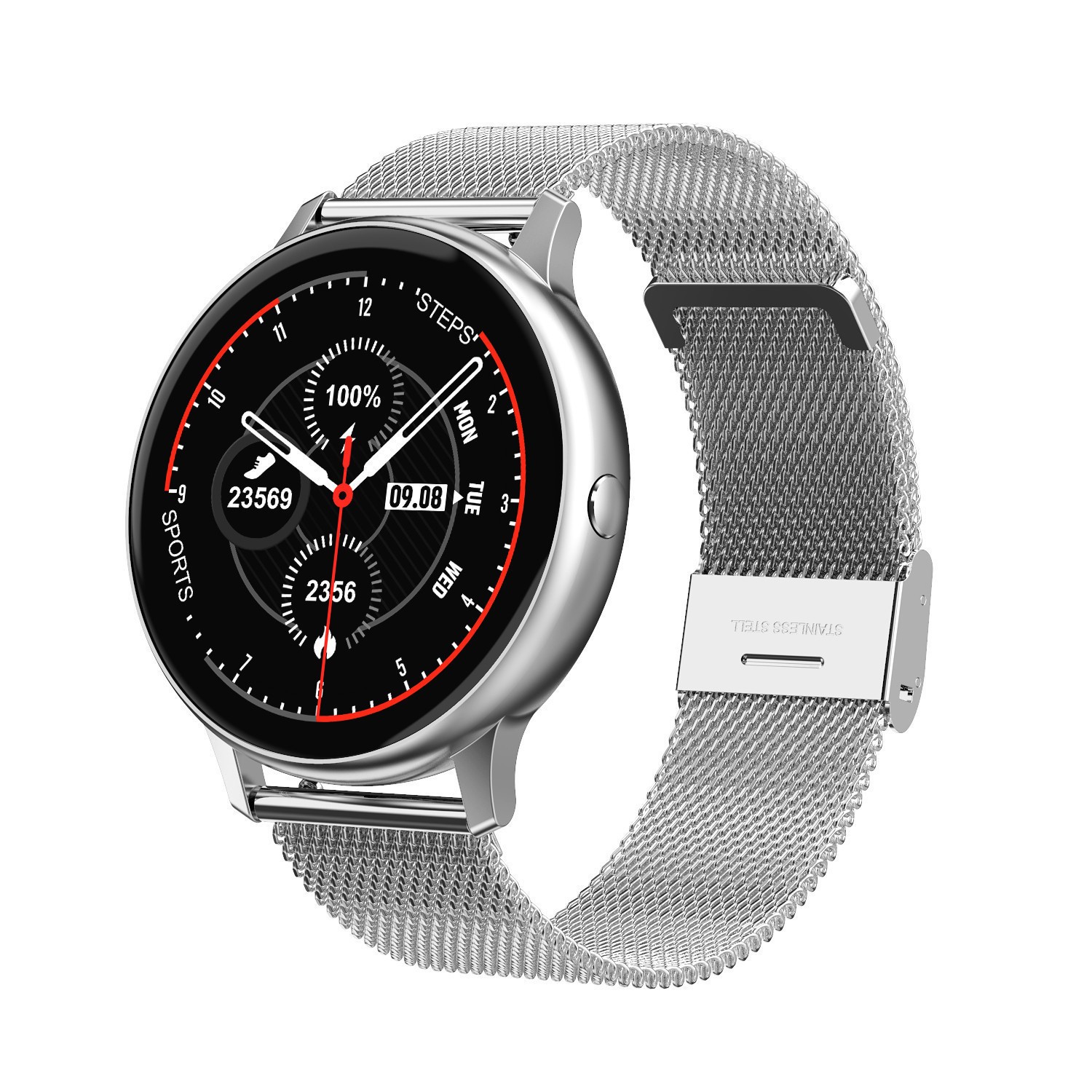 HUAWEI IWATCH OPPO XIAOMI 2020 ใหม่ DT88 Smartwatch IP68 อุปกรณ์สวมใส่กันน้ำ Heart Rate Monitor กีฬาสมาร์ทวอทช์สำหรับ Android IOS สแตนด์บายยาว