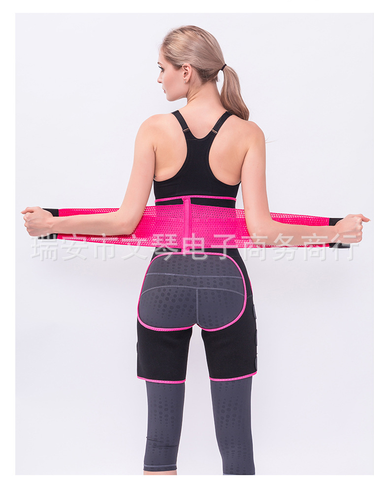 Amazon triad carry buttock with blasting sweat plastic belt movement receivesthe abdomen and hip tie belt adjustable beam