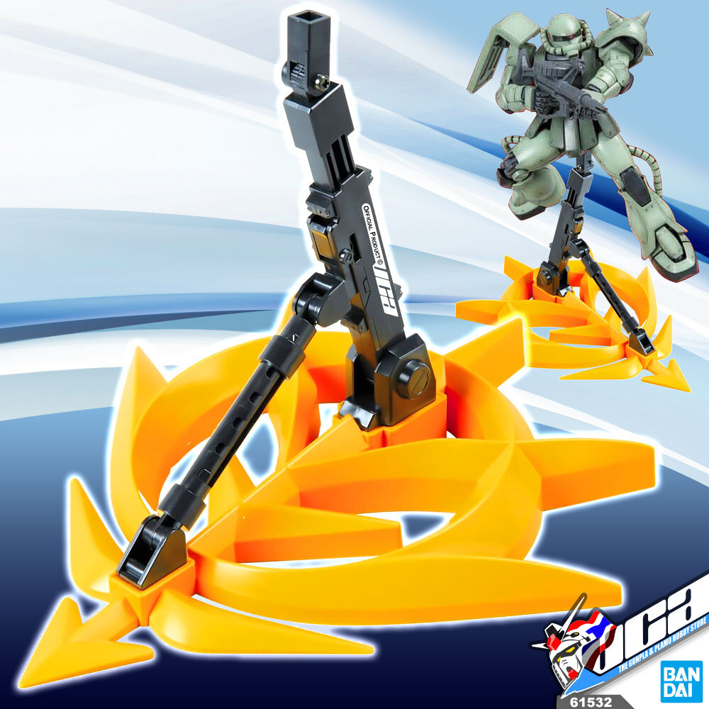 BANDAI GUNPLA ACTION BASE 1 ZEON VER DISPLAY STAND ฐาน ขาตั้ง โมเดลกันดั้ม กันพลา พลาโม VCA GUNDAM