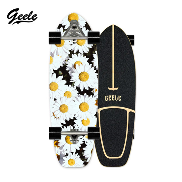 [พร้อมส่ง] Geele CX7 Surfskate - เซิร์ฟสเก็ตจีลี (CX7) แถมฟรีกระเป๋าเก็บบอร์ด (ลายชุด 2)