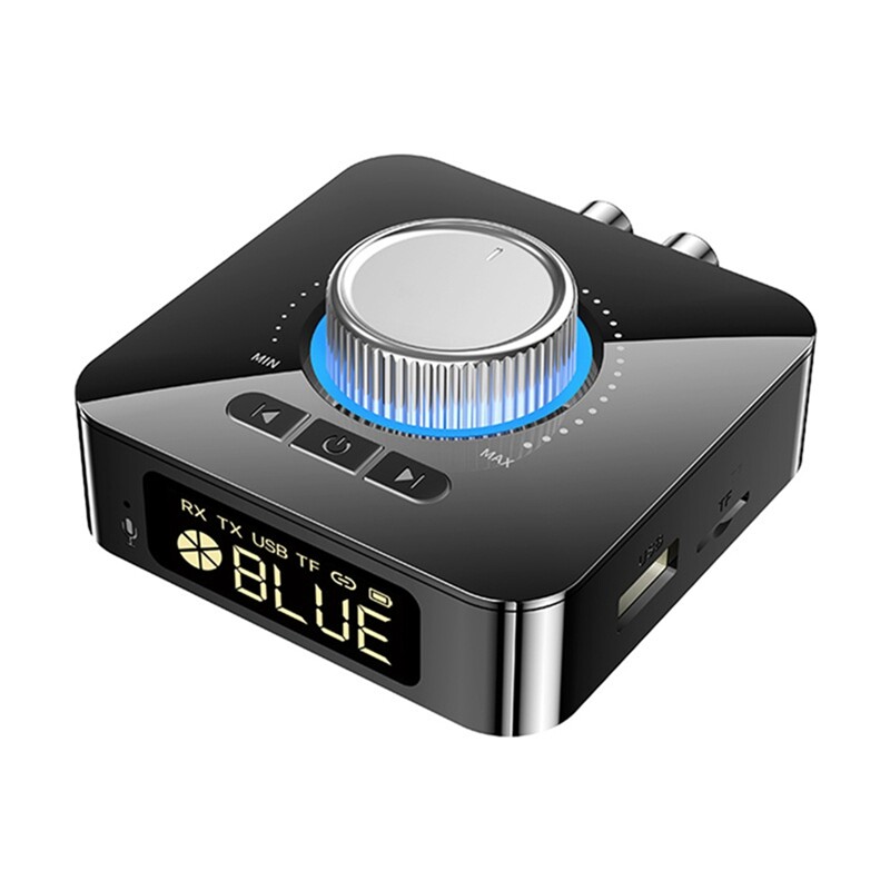 1 Set Digital Display Bluetooth Adapter Bluetooth 5.0 Audio Receiver