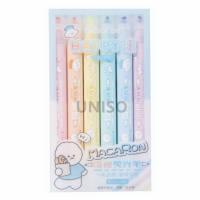 ปากกาไฮไลท์ลบได้ 6สี  เน้นข้อความลบได้ CHOSCH CS-H781  สีพาสเทล สีชัดแบบสว่าติดทนทาน พร้อมน้ำยาลบสีไฮไลท์  (ราคาต่อชุด)#ไฮไลท์#ลบได้