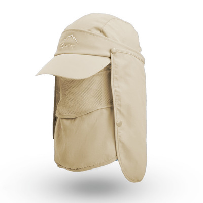 หมวกกันแดด หมวกกัน UV หมวกผ้ากันแดด หมวกตกปลา หมวกทำสวน มีผ้าปิดถึงคอ มีรูระบายอากาศ ใส่แล้วไม่ร้อน สามารถแยกชิ้นส่วนได้ มีทั้งหมด 5 สี