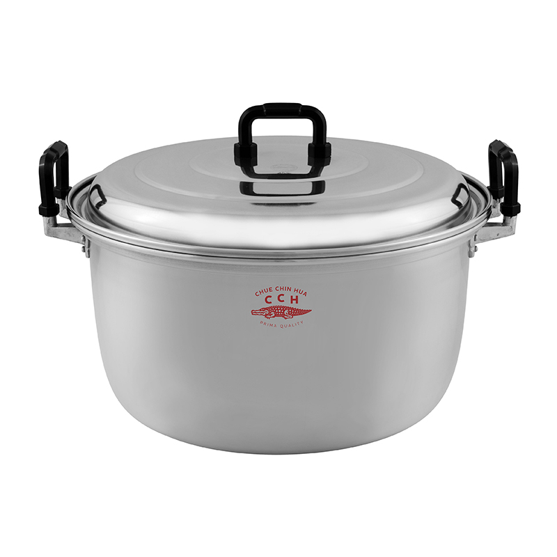 ส่งด่วน! ตราจระเข้ หม้อข้าว ขนาด 50 ซม. x 2 ใบ Crocodile Aluminum Sauce Pot 50 cm x 2 pcs สินค้าราคาถูก พร้อมเก็บเงินปลายทาง ราคา 5,572 บาท*ส่งฟรี