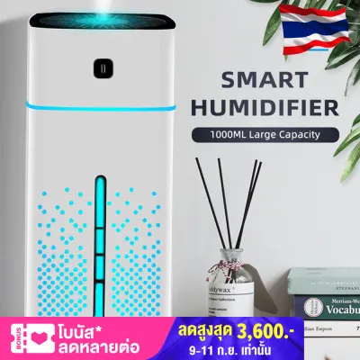【FREE SHIPPING】1000ML USB Humidifier Desktop Aromatherapy Atomization Mute Humidifier Nano Sprayer For Home Car Office (2)