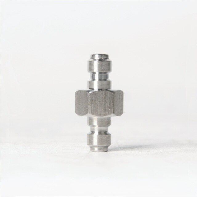 Pcp Airforce Condor Paintbal Connector Stainless Steel 8mm Quick Double Male Connector For Pcp Pump