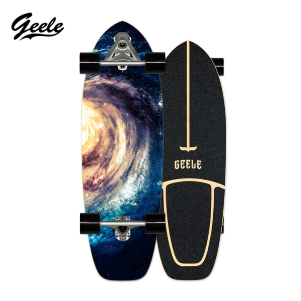 [พร้อมส่ง] Geele CX7 Surfskate - เซิร์ฟสเก็ตจีลี (CX7) แถมฟรีกระเป๋าเก็บบอร์ด (ลายชุด 2)