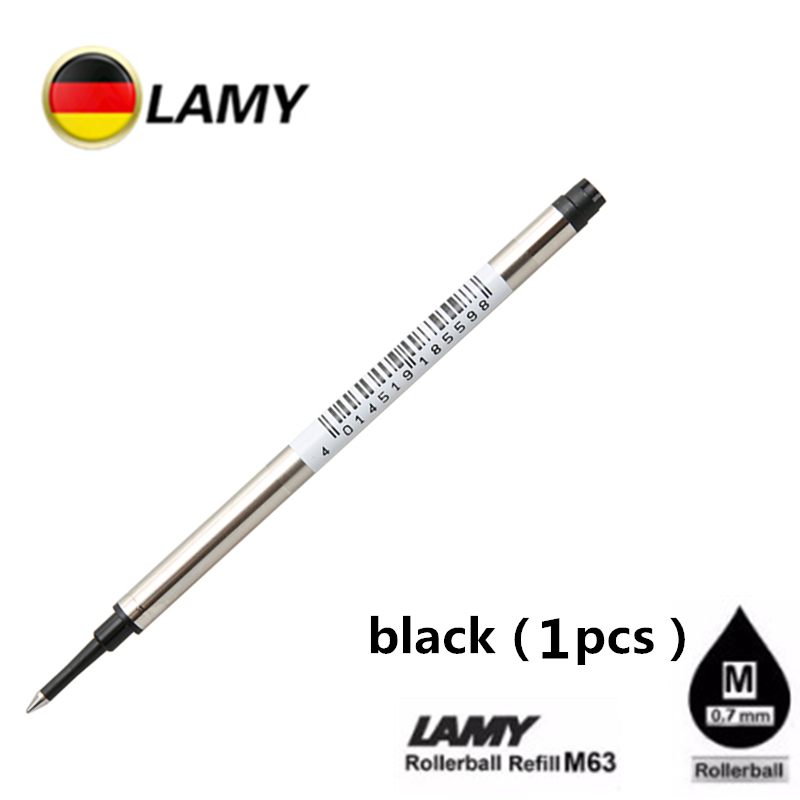 LAMY Safari Rollerball Pen ของแท้100% ปากกาโรลเลอร์บอล ลามี่ （สีเทาสีน้ำเงิน） ไส้ปากกาโรลเลอร์บอล LAMY M63 หัว M
